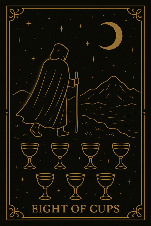EIGHT OF CUPS