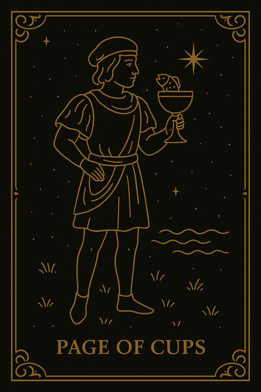 PAGE OF CUPS