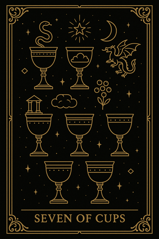 SEVEN OF CUPS