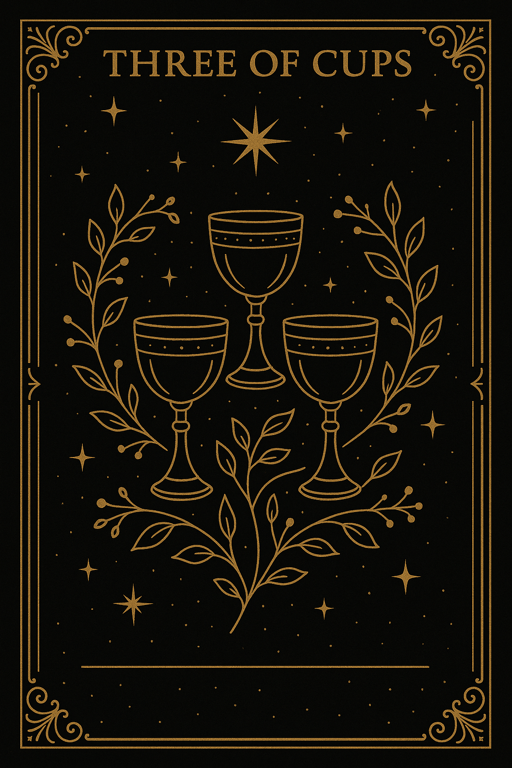 THREE OF CUPS