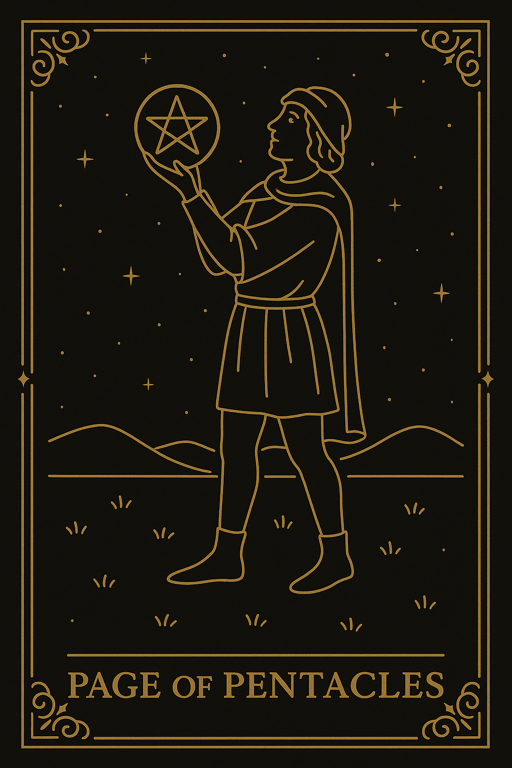 PAGE OF PENTACLES