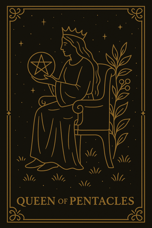 QUEEN OF PENTACLES