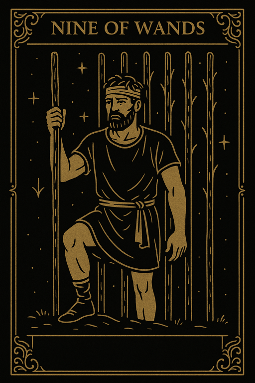 NINE OF WANDS