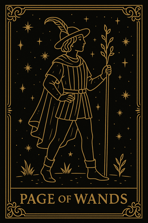 PAGE OF WANDS