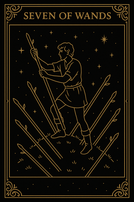 SEVEN OF WANDS
