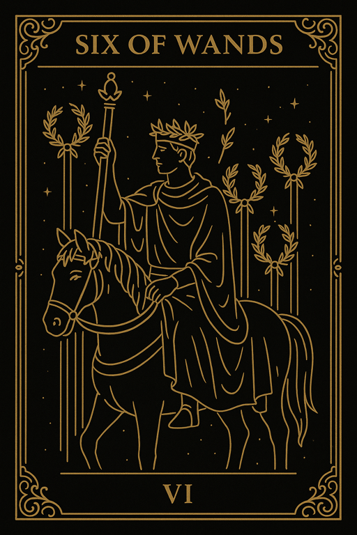 SIX OF WANDS