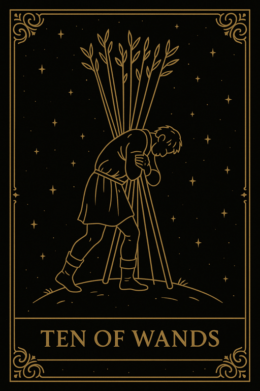 TEN OF WANDS