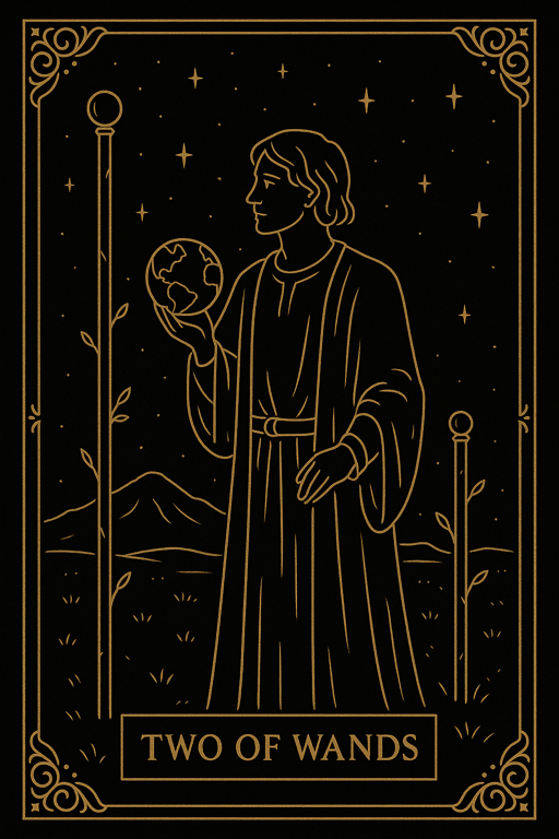 TWO OF WANDS